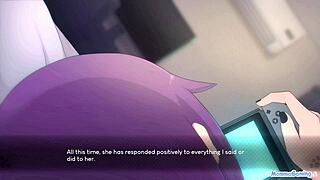 Grim reaper swimsuit ending with bored girlfriend sex