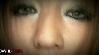 Tit fuck with gorgeous asian milf and toys