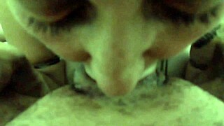 Blonde milf gets boquete and anal