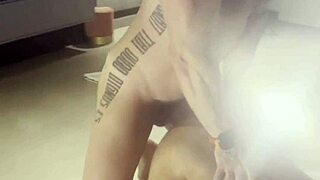 Cuban pounds two Brazilian studs intensely