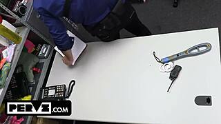getting fucked by security guard for stealing