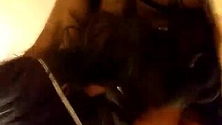amateur masked tits sucking blowjob leading to cumshot on boobs