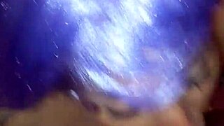 marmayd getting full throat in hotel room