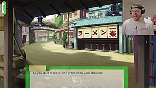 Mand, Anko truede mig i Naruto spil Jikage Rising. Ucensureret 3some med doggystyle action!