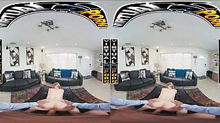 बस्टी ब्लॉन्ड ब्लेक ब्लॉसम के साथ वर्चुअल रियलिटी अनुभव