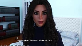 Being a Dik 143! Hete rijke brunette ondervraagt me keihard