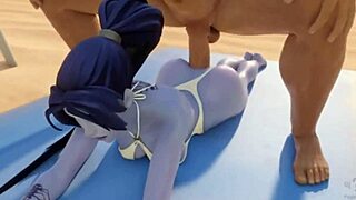 Forbandet HMV 6 cursedlegion kompilering med tegnefilmsmusik og 3D anime