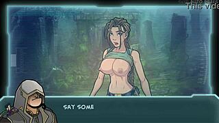 Hej, Lara Croft, visa oss dina sexy tuttar på Star Channel 34 del 65?