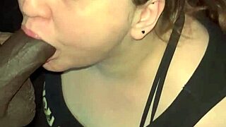 Succubus di Kantor Rasakan Intens dengan Blowjob Kontol Hitam Besar