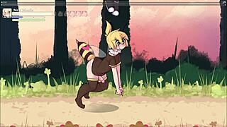 Max精灵在第五级动漫场景中释放狂野动作