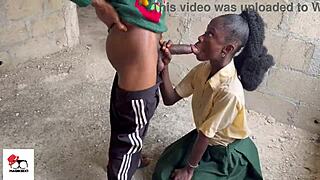 sexy teen student, caught jerking off near the bush, huh?