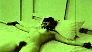 ダークヴィンテージロンドンの影、ロープボンデージ、スウィンギンシックスティーズから