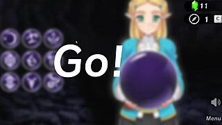 Zelda spirit orbs part 1: sex intens, anal, blowjob di game porn ini.