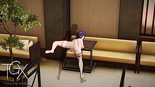 Anime Hentai igra sa Hinata Hyuga Netorare jebanjem u divljim pozama