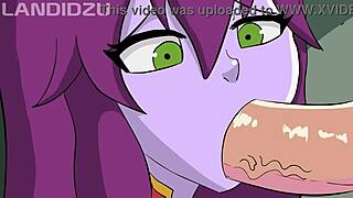 三个Yordelis，伙计我拼都拼不对，但爱这个Hentai，太狂野了！