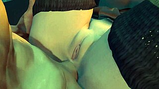 Halloween İçin Sert Sikişli 3D Anime Hentai Tatil Heyecanı