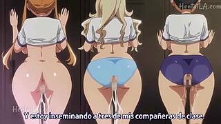 嘿，看看dekita riyuu第4集西班牙字幕带点hentai动作😏