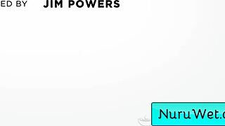 Büyük Göğüslü Masöz Dahrd'ı Nuru Masajında Sikiyor