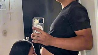 Cuñada latina casera follada mientras novia ausente