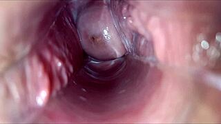 激烈快感阴道高潮特写