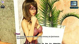 Ryšavá milf podvádza s titty sex na párty