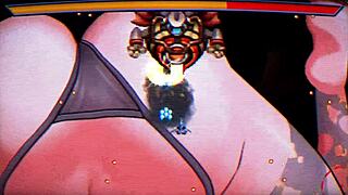 Captain Firehawk i vild hentai ep 1 klär av utomjordisk monstertjej i röd latex 😈